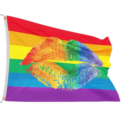 Smooch & Strength Flag