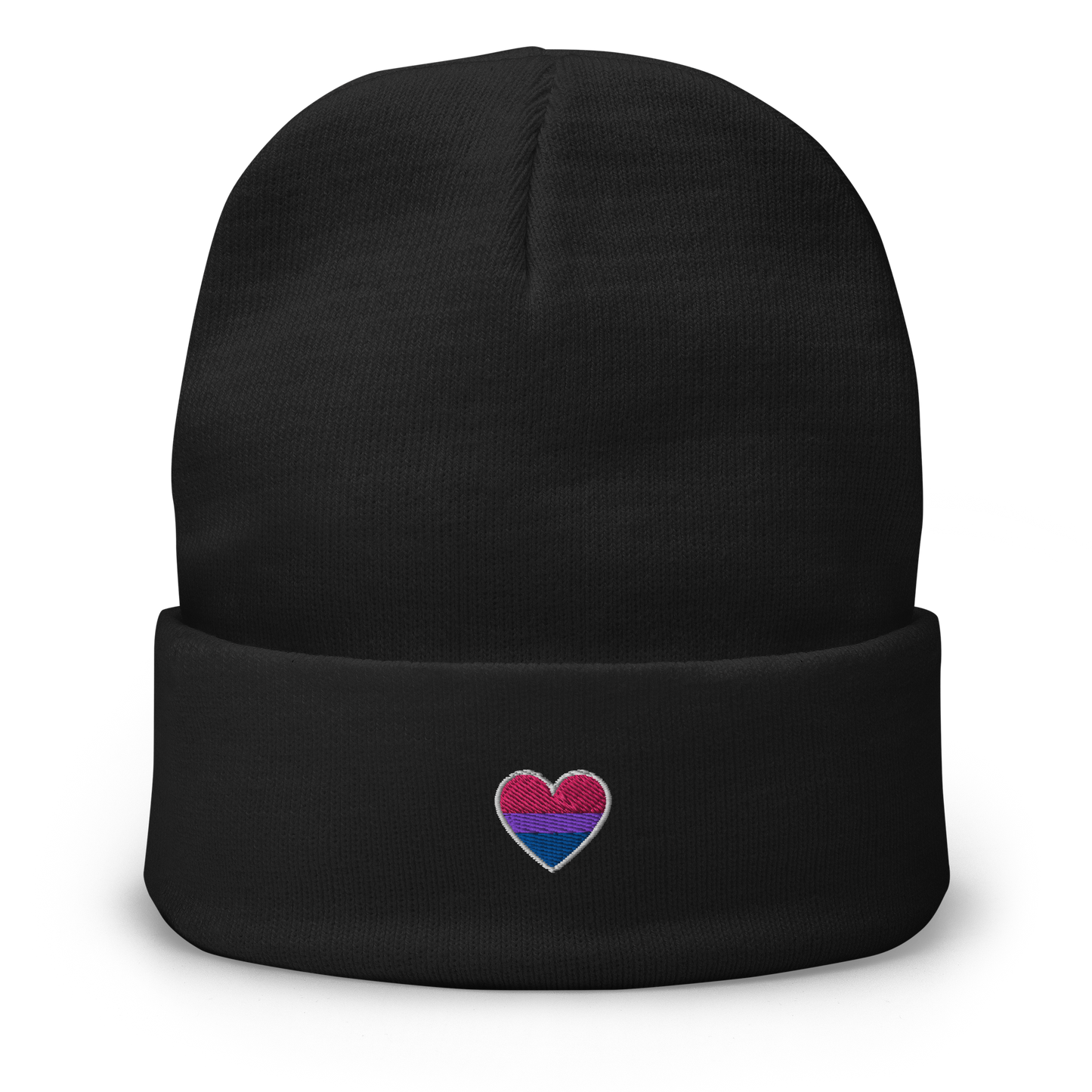 Beanie - Bisexuel Heart Design