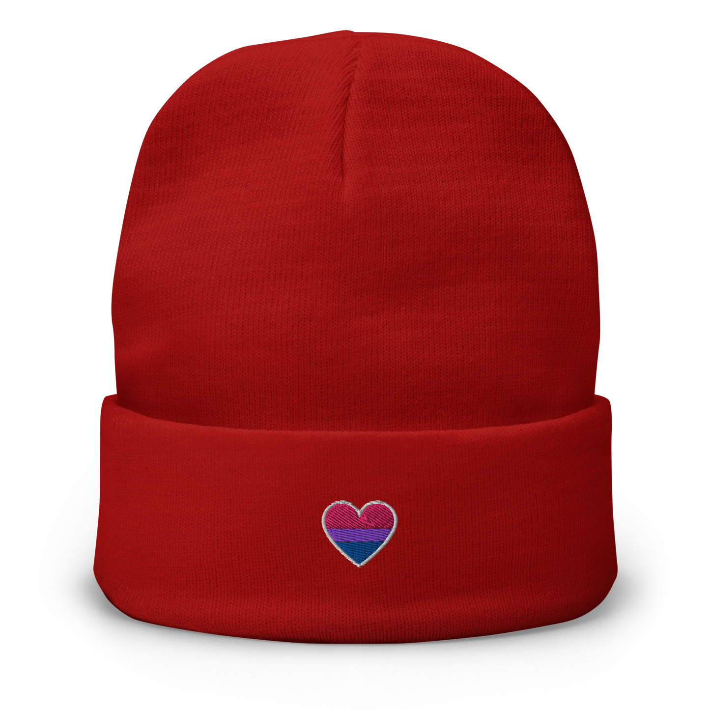 Beanie - Bisexuel Heart Design