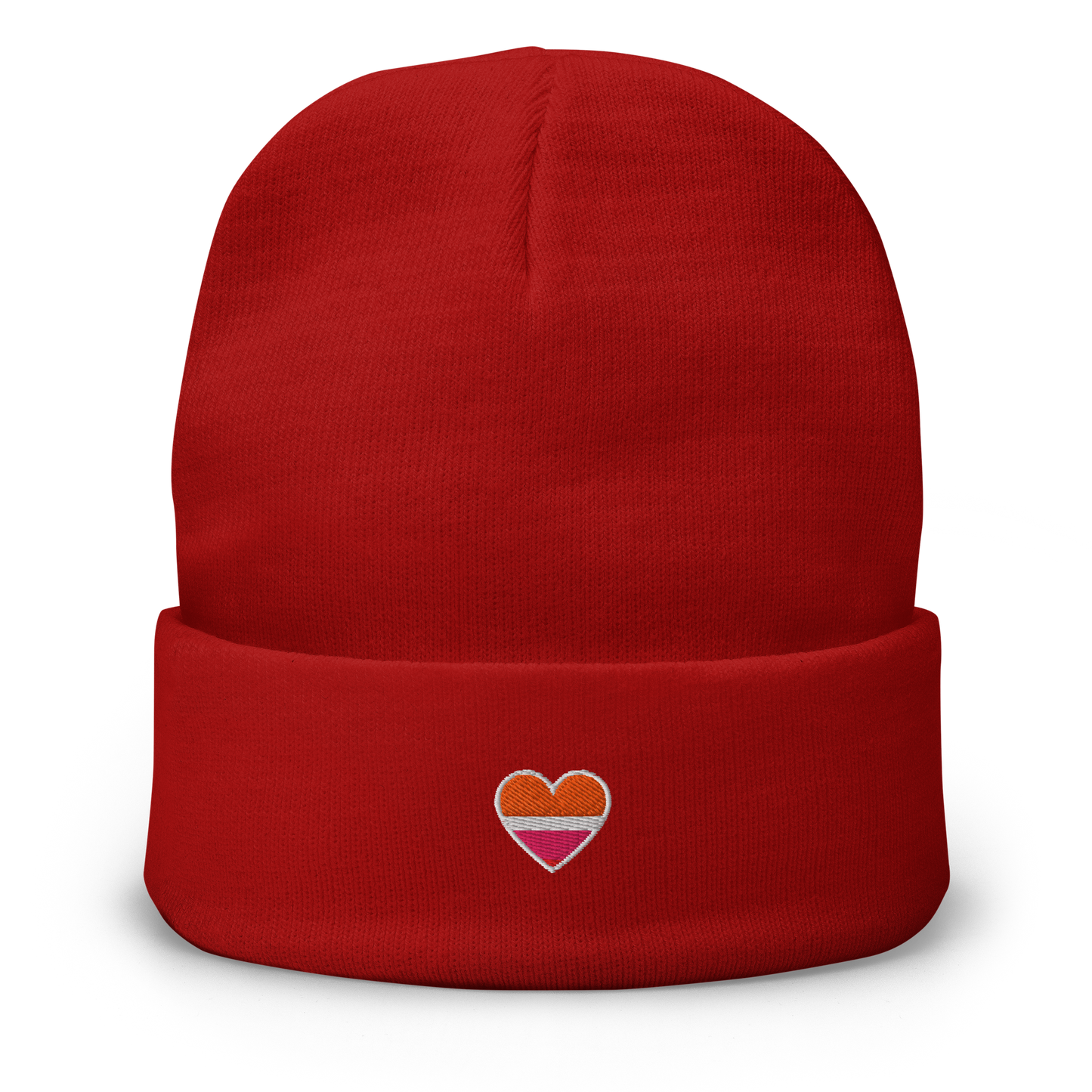 Beanie - Lesbian Heart Design