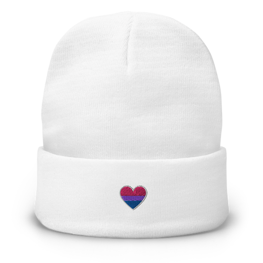 Beanie - Bisexuel Heart Design